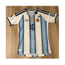 Argentina Men’s National Team 2026 Home Kit Player Version #10 Messi Size Medium