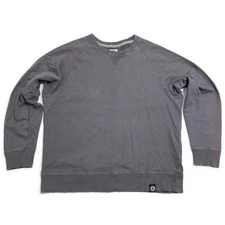 American Giant  Crewneck Pullover Sweatshirt Mens XL Gray Cotton Made in USA