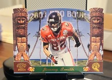 2001 Pacific Jimmy Smith #6 Pro Bowl Die-Cuts