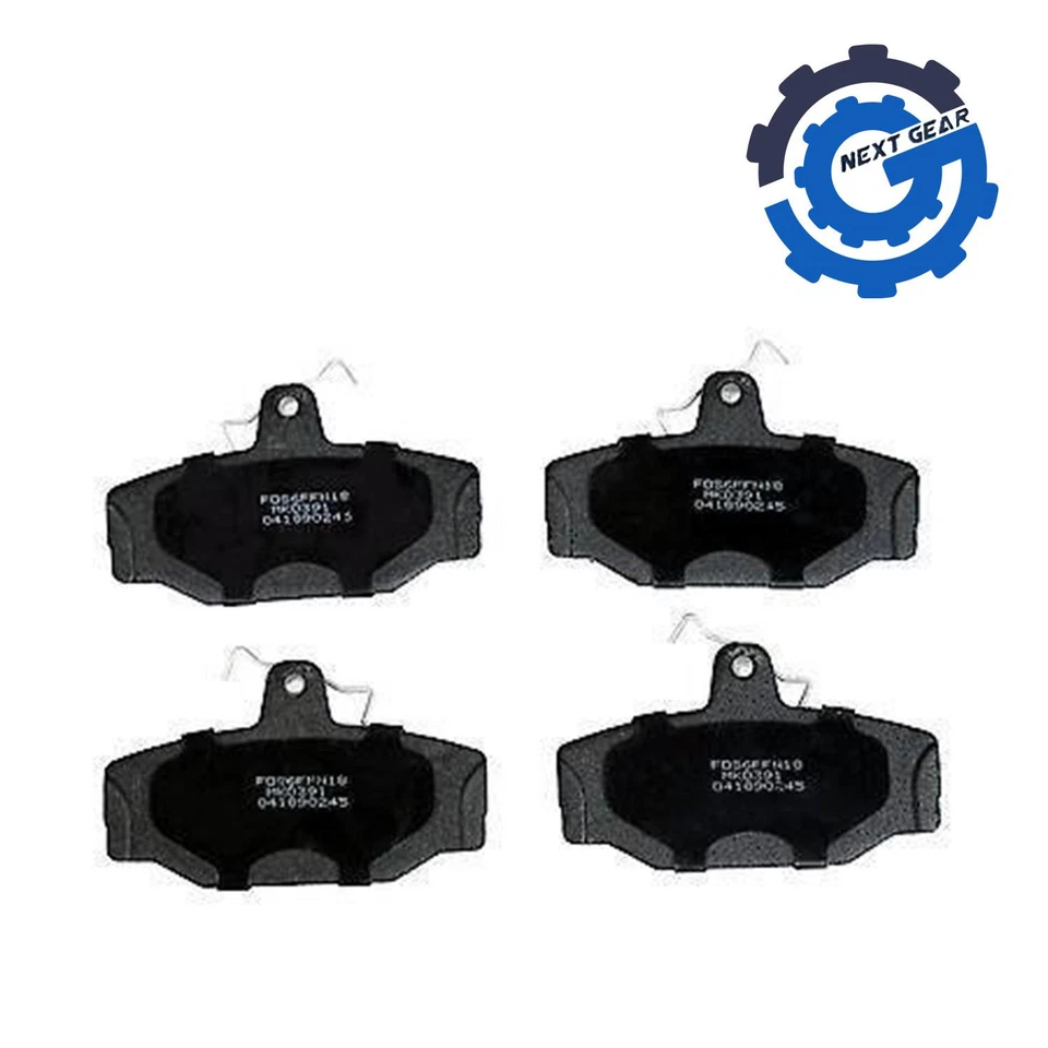 Новые полуметаллические тормозные колодки Carquest для Volvo 760 940 S90 V90 MKD391 1988-1999 годов выпуска - Изображение 2 из 2