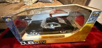 1967 CHEVY IMPALA SS 427 LORENZO WHEELS 1/24 JADA 2004 DUB CITY OLD SKOOL
