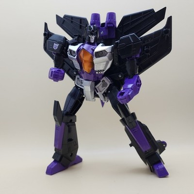 TRANSFORMERS Combiner Wars (2014) G1 SKYWARP 8.5'' Leader Figure [Incomplete]