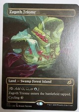 Zagoth Triome - Borderless - Ikoria Lair of Behemoths (MTG)