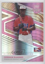 2020 Elite Extra Edition Dominican Prospect League Pink German Ramirez #196 0b3
