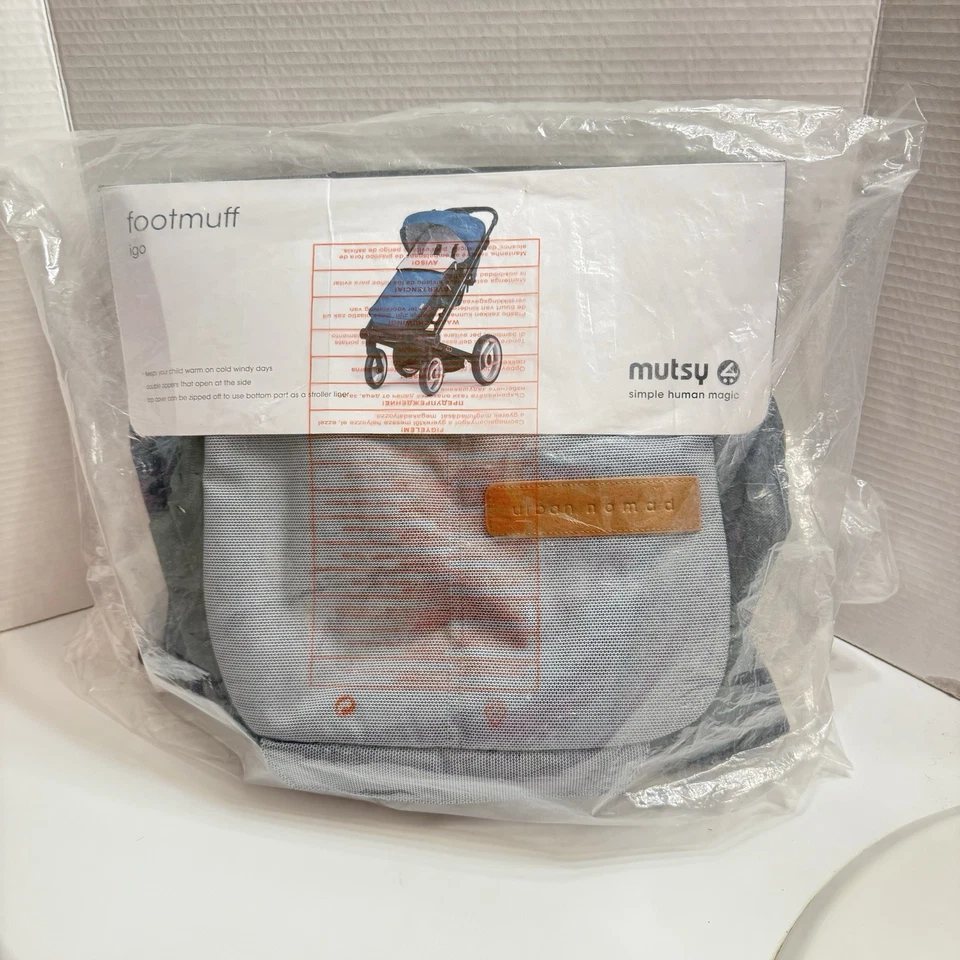 Saco Mutsy Urban Nomad Igo Accesorio Blanco/Azul-Nuevo Foto 4 de 4