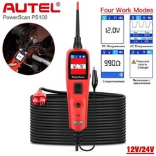 Autel Powerscan Ps100 Diagnostic 12v24v Avometer Circuit Tester Tool