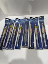 Lot Of 8 Williamson High Speed Vertical Jiggging Lures 10 1/2 Benthos Etc