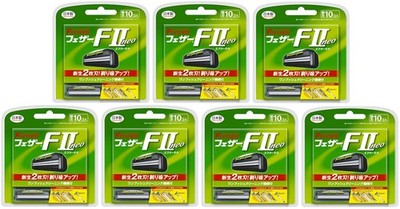 FEATHER F system spare blade FII neo 10 pieces x 7 pieces
