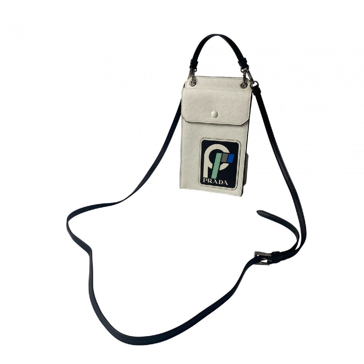 PRADA Ladies Phone Case Shoulder Bag 2way thumbnail 3