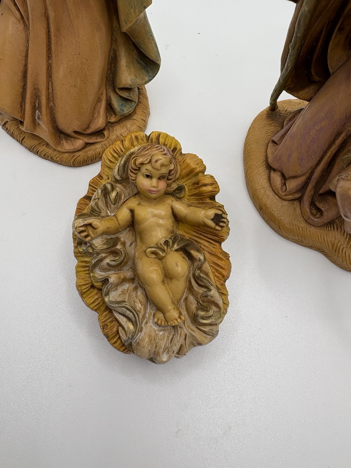 80’s Fontanini Depose Italy Nativity Figurines Holy Family Mary Joseph Jesus