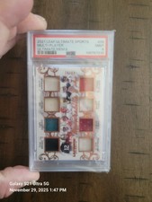 nfl cards graded Marino Young Brady Elway and 4 other players worn patches ssp