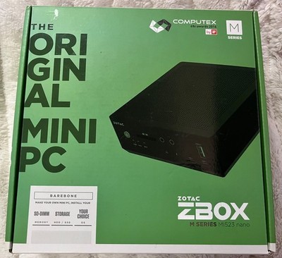 Zotac Zbox Mi553 Intel i5-7300HQ 72.5 GHz 8 GB RAM 256 GB SSD Wi-Fi Windows 10
