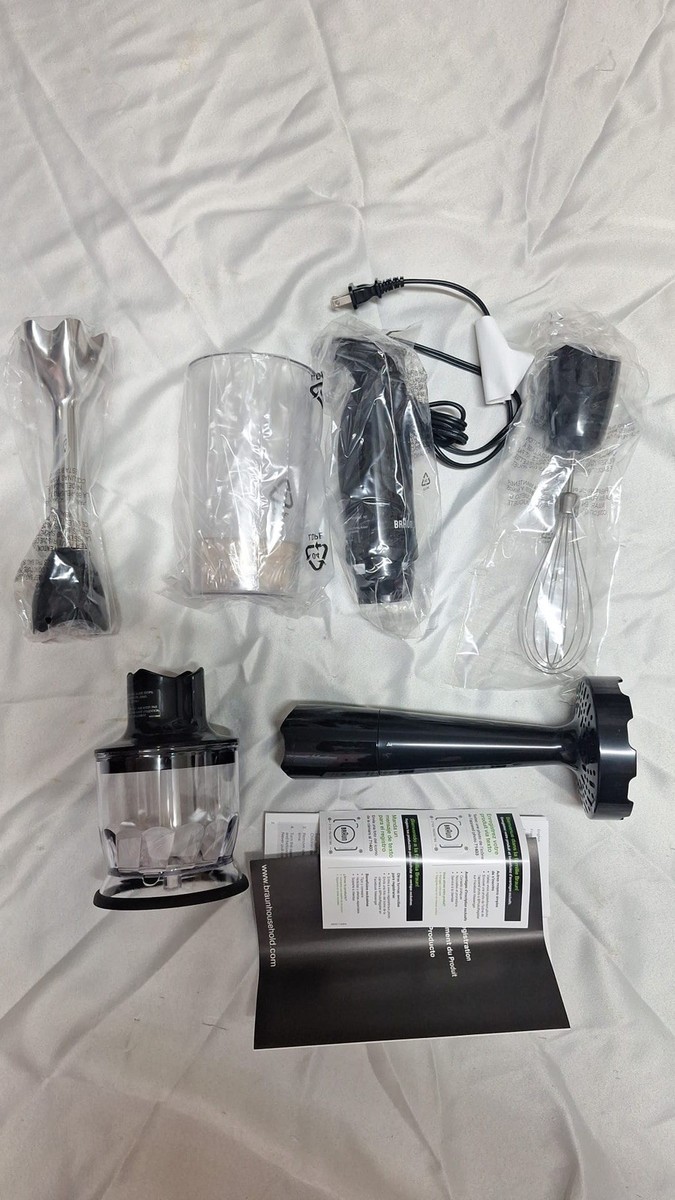 Buy Braun Multiquick 7 Handheld Mixer - MQ735 (Black) online | eBay