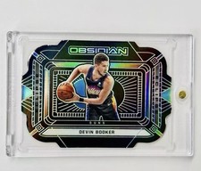 Devin Booker 2020-21 Obsidian Yellow 10/10 Eclipse Die-Cut SSP