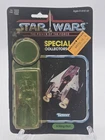 1985 Vintage Star Wars POTF A WING PILOT CardBack W/Attached Bubble,Inner Tray