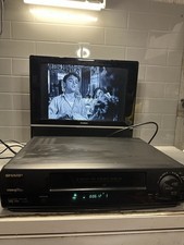Sharp VC-M401 VHS Video Cassette Recorder No Remote
