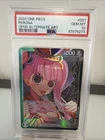 Perona Leader Alt Art OP06-021 One Piece Wings Of The Captain English - PSA 10