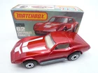 VINTAGE MATCHBOX SUPERFAST No.62f CHEVROLET CORVETTE IN ORIGINAL BOX 1979