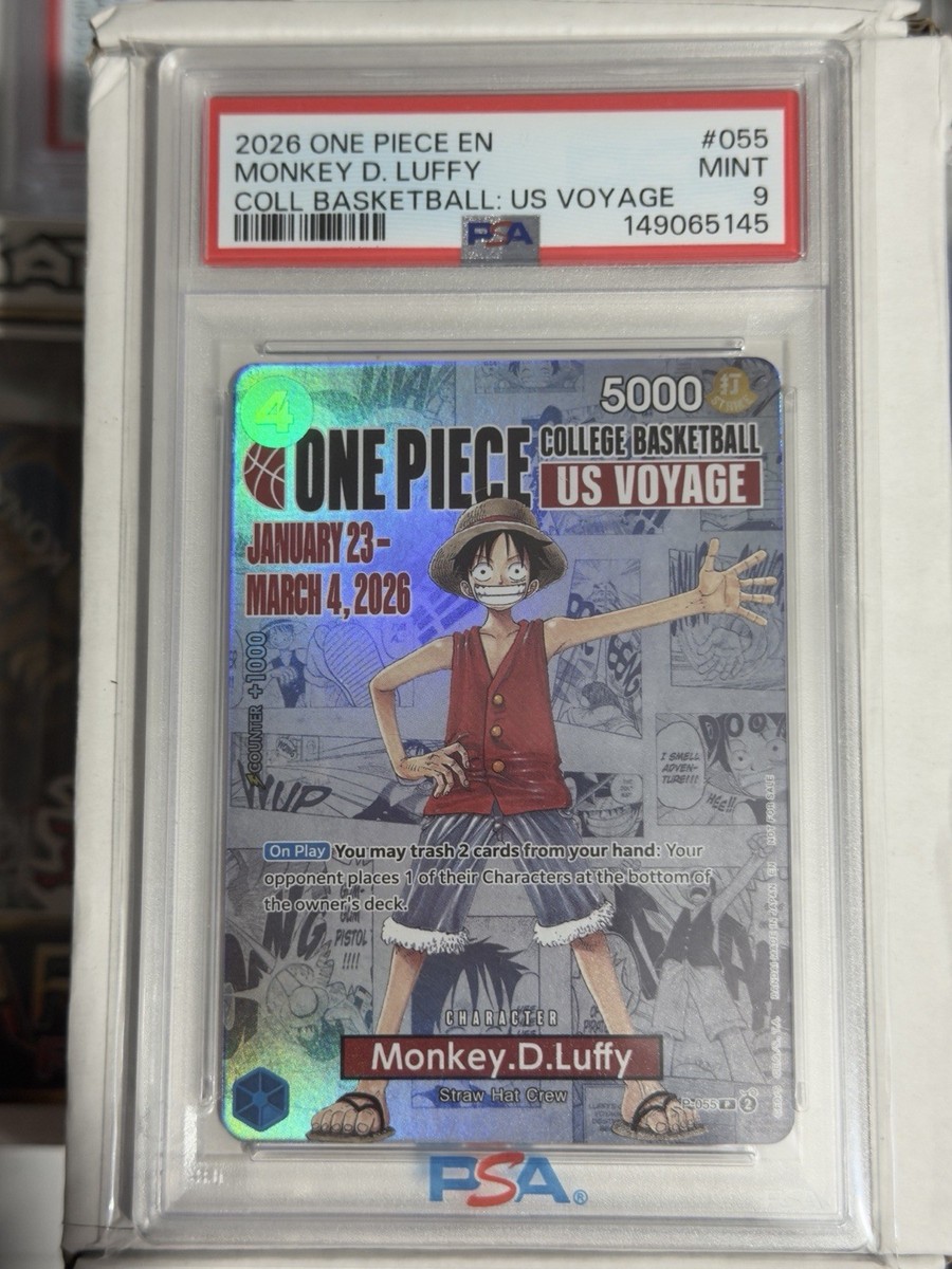 Monkey.D.Luffy (055) (College Basketball US Voyage) P-055 One