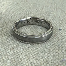 Triton Tungsten Carbide TC850 Men’s Wedding Band Ring Size 11.25