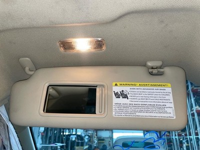 2011 Audi Q5 Sun Visor Driver Left Front Top Shade Panel w/o Illuminated LH OEM