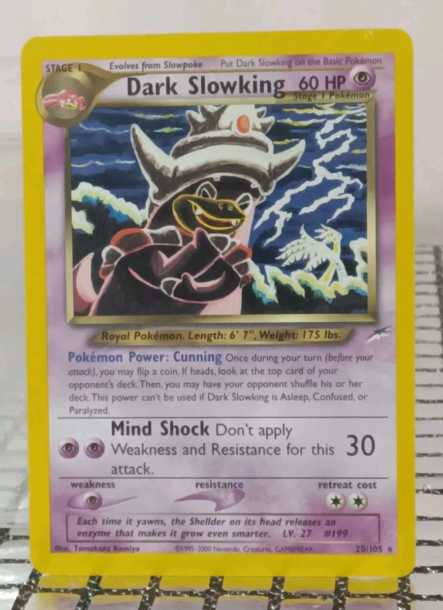 Dark Slowking 英語版 20/105 Dark Slowking 20/105 Neo Destiny for sale | eBay