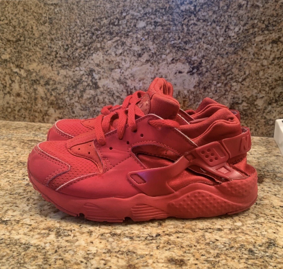 Nike huarache sale red kids
