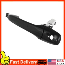 Door Handle Outside Smooth Black Front Driver Side for Mazda 3 6 CX-7 CX-9 RX-8