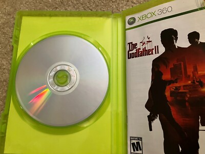 The Godfather II (Microsoft Xbox 360, 2009) Backwards Compatible