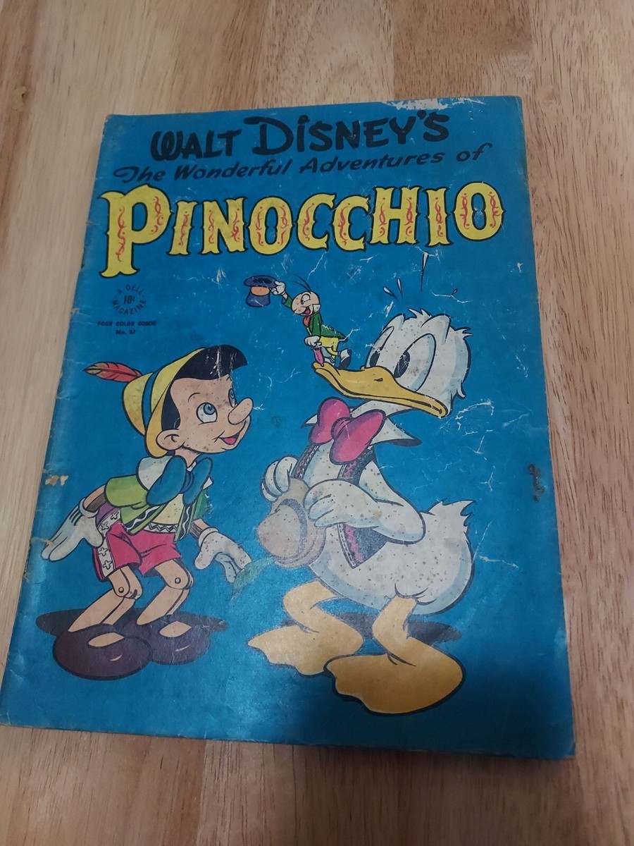 ディズニー・ピノキオ Walt Disney's Wonderful Adventures of Pinocchio #92 (1945) 3.0 G