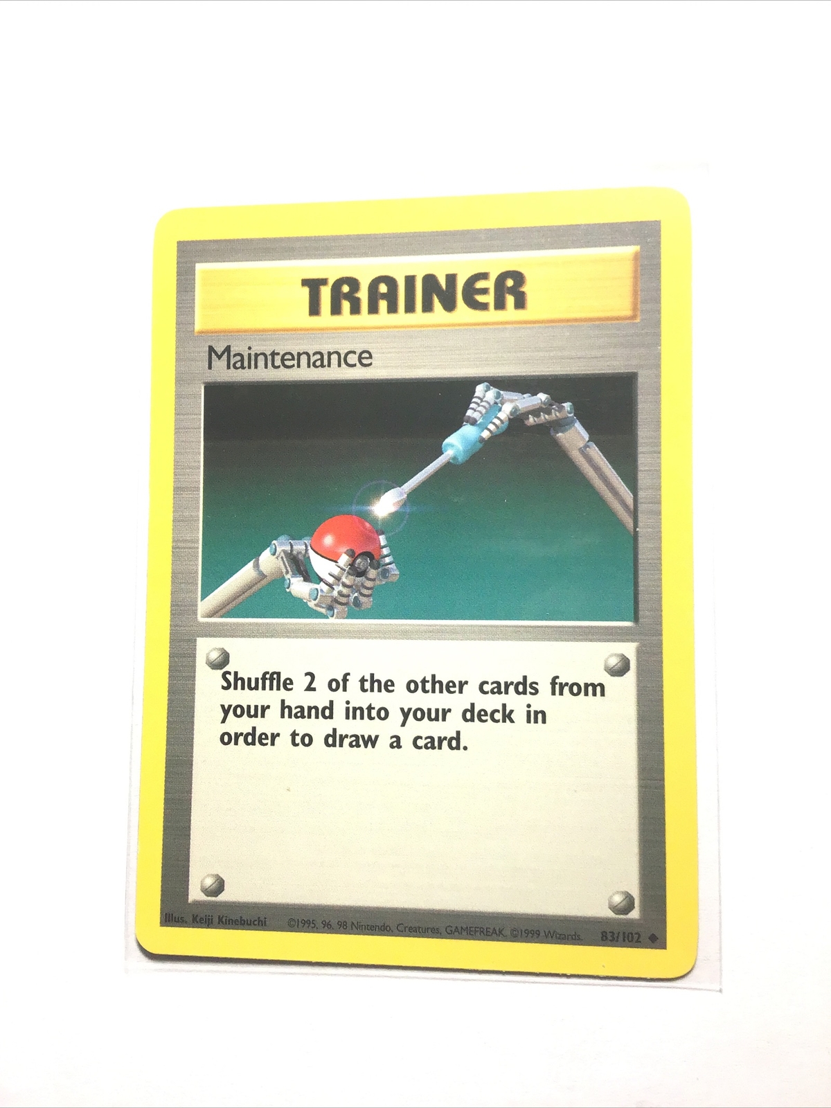 MAINTENANCE - 83/102 - Base Set - Pokemon Card - NM