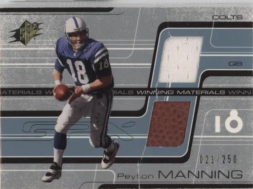 2001 SPx Peyton Manning #WM-PM