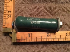 VP25K CLAROSTAT 1000 OHM 1K Ohm 25 WATT RESISTOR With Upright Mounting