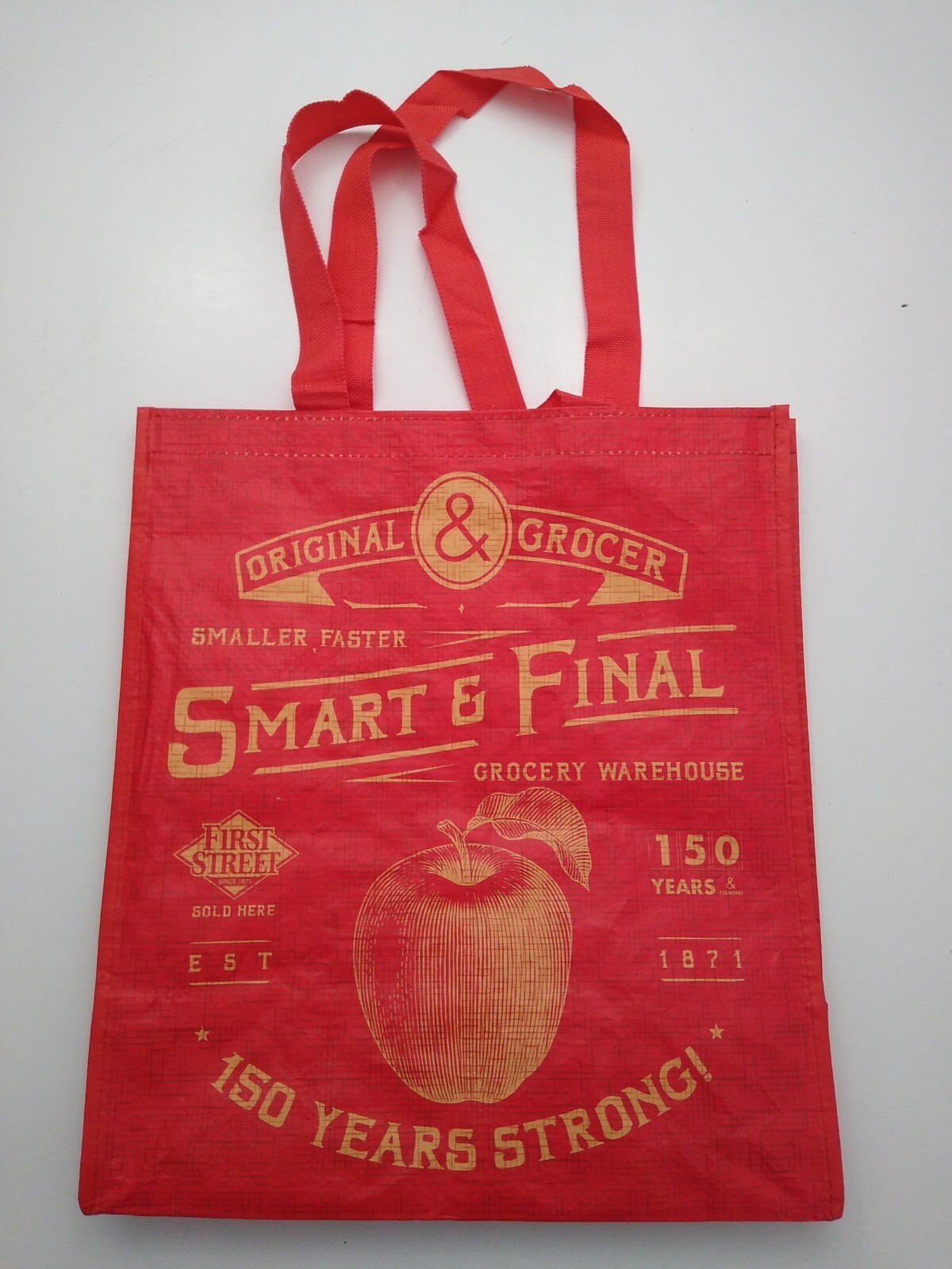 Smart & Final Shopping Tote Wholesale Grocery Chain