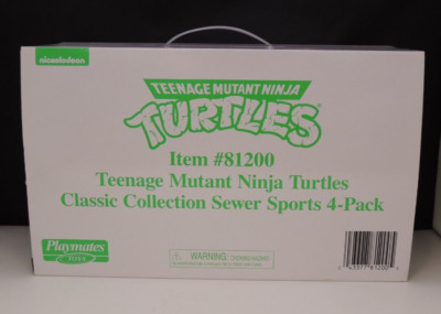 Playmates Toys Teenage Mutant Ninja Turtels Action Figure Bundle Pack (41982)