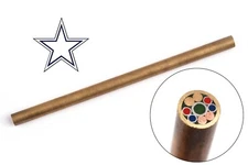 6"CUSTOM MOSAIC PIN 8.02 MM BRASS KNIFE MAKING HANDLE SCALES GRIPS KNIFE AH-12