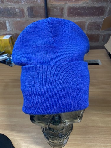 STEVE MADDEN Mütze Beanie - blau - NEU