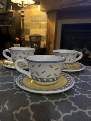 Williams Sonoma Tournesol Design Beautifully Painted Fast Shipping