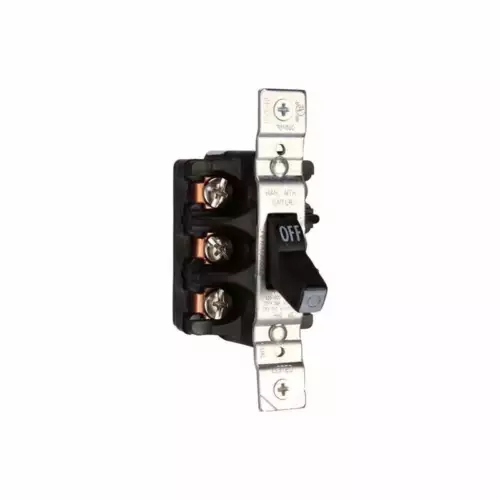 Eaton AH7810UD 30 Amp, 3 Pole, Manual Motor Controller Toggle Switch, Black