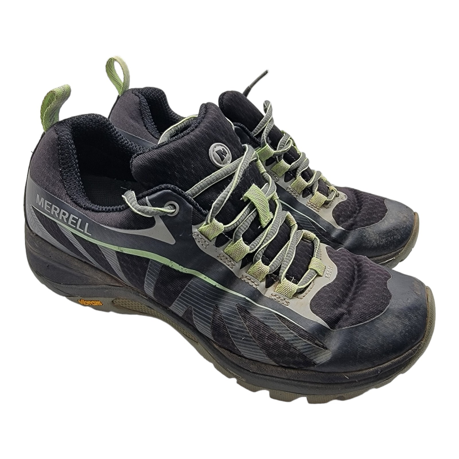 Scarpe Merrell donna taglia 6 5 nere bordo sirena impermeabili escursionismo J37196