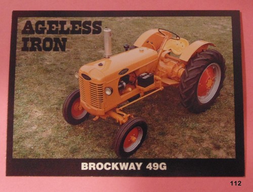 GOODYEAR AGELESS IRON TRACTOR TRADING CARDS - SINGLES - Picture 95 of 191
