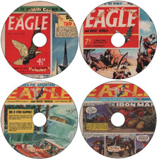 Eagle Comics 1960s-1970s - 487 Issues + 17 Annuals/Specials On 4 PC-DVDs