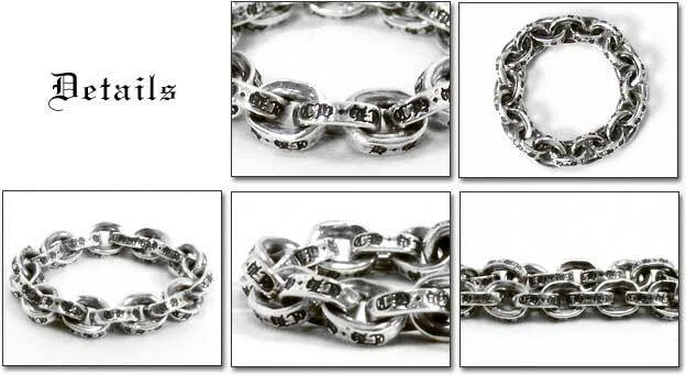 Chrome hearts chain ring deals