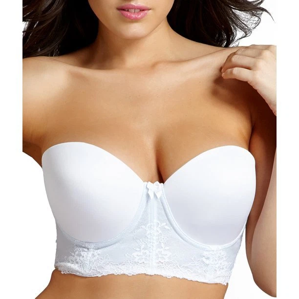 34C (US) Va Bien Marquise Strapless Low Back Longline Bra 2527