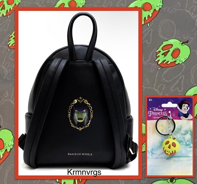 Disney Snow White Evil Queen Mini Backpack with Bag Charm  display picture 1