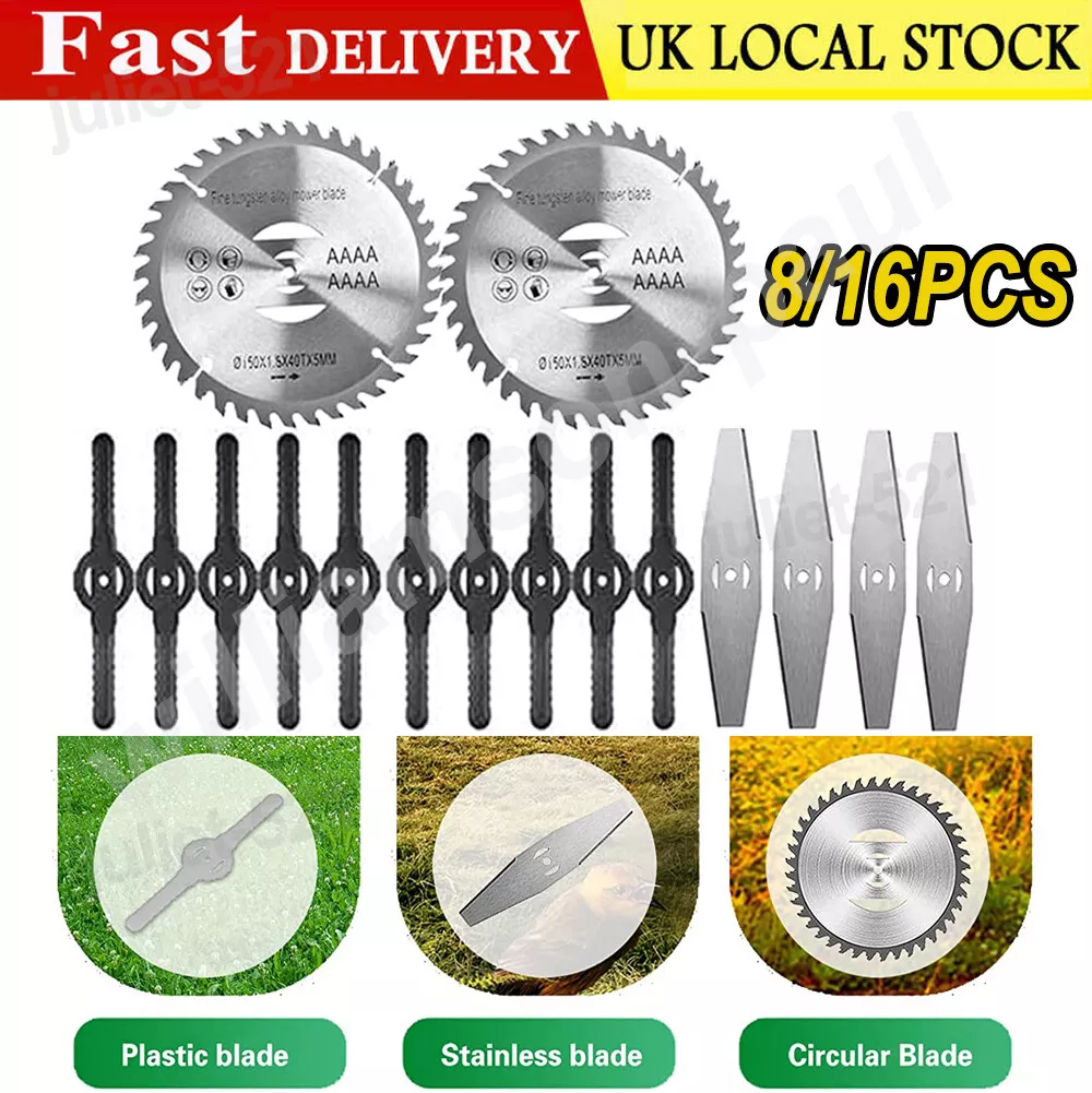 Strimmer with metal on sale blades
