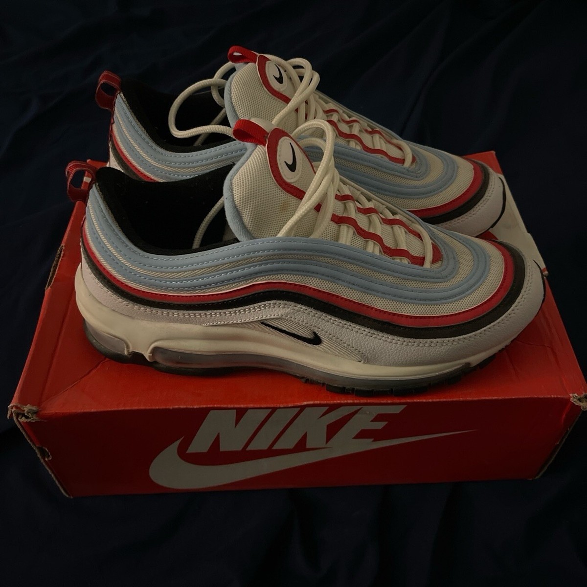 Size 8.5 - Nike Air Max 97 University Red 2018 - AR5531-002 | eBay