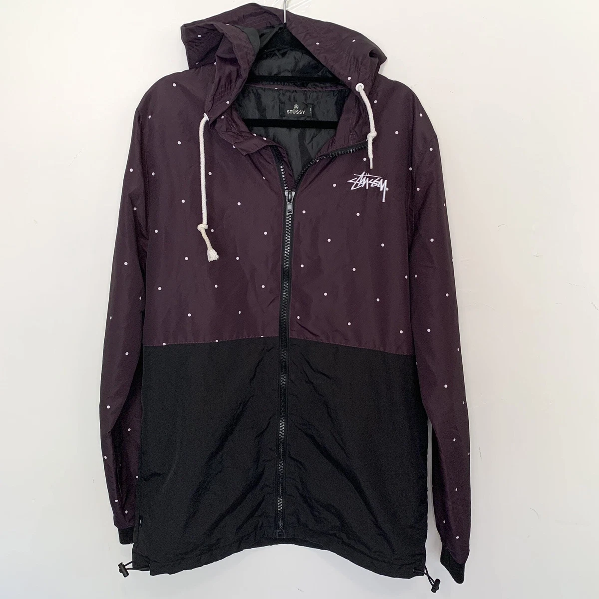 Stussy windbreaker best sale