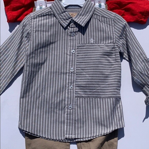 メンズウェア Penguin by Munsingwear 3 Piece SET-UP Original Penguin 3pc set Boys Size 4 NWT | eBay
