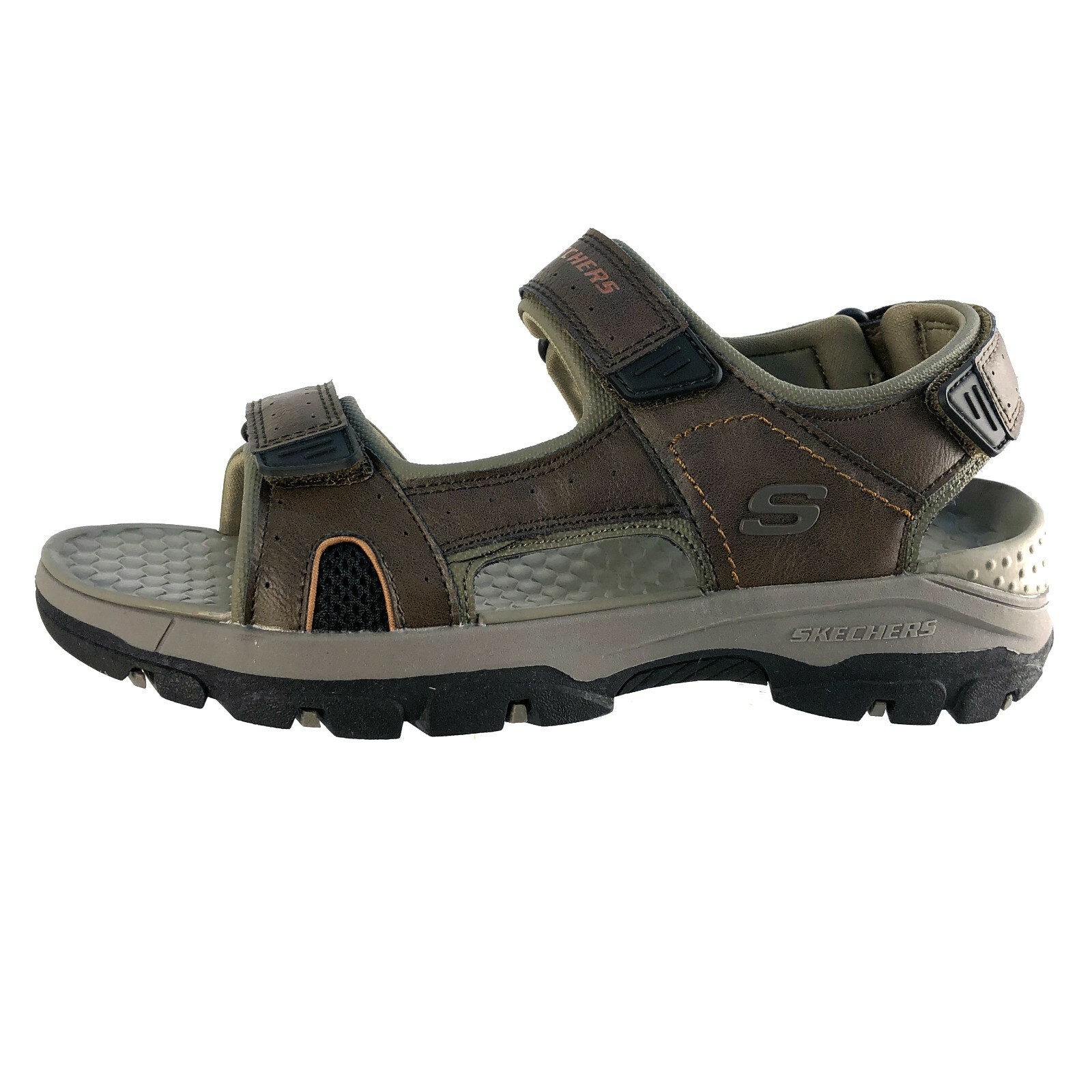 Skechers Men's Tresmen Hirano Sandals Size 12, Brown
